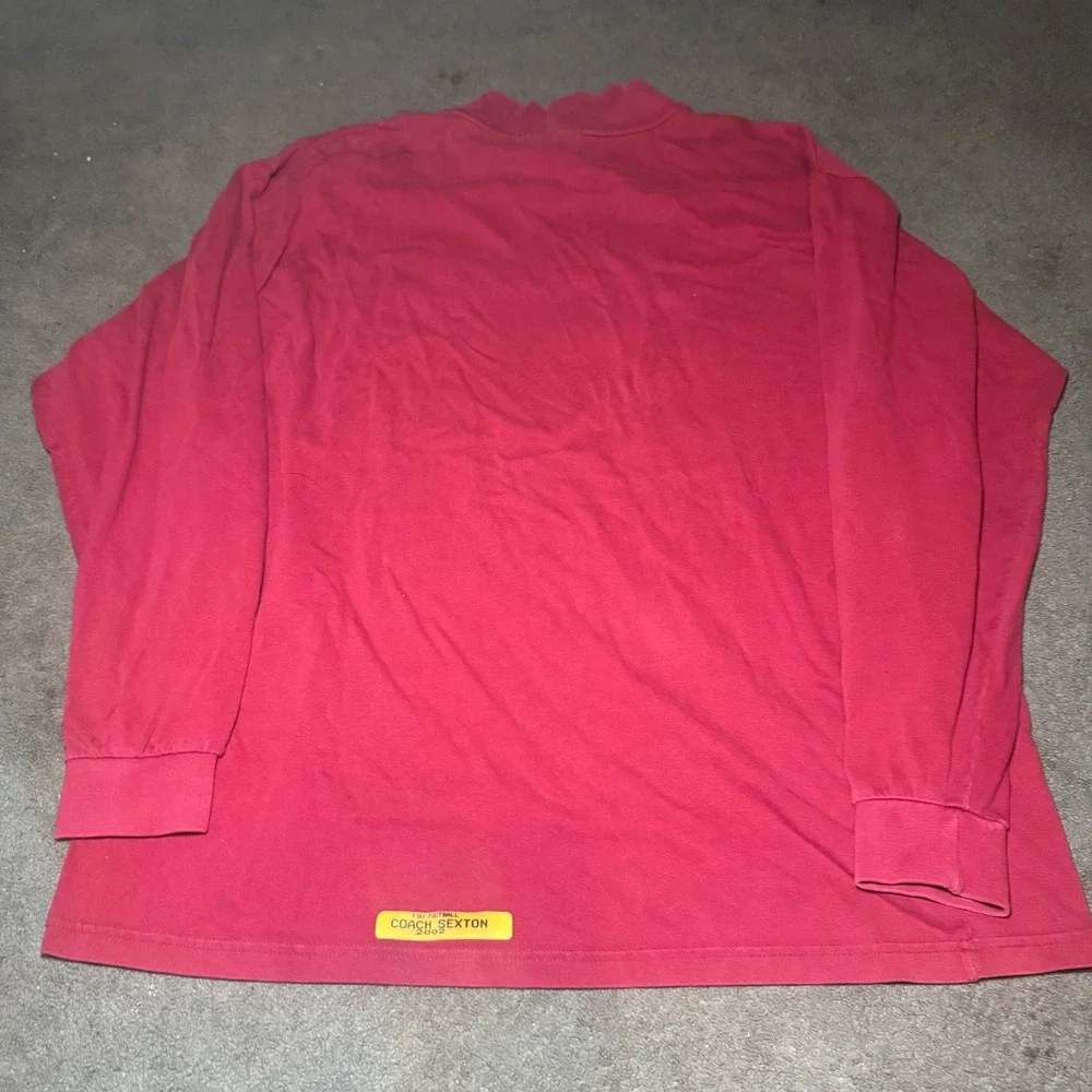 Vintage Nike FSU Florida State Seminoles Coach Sexton 2002 Mock Neck Shirt XL
